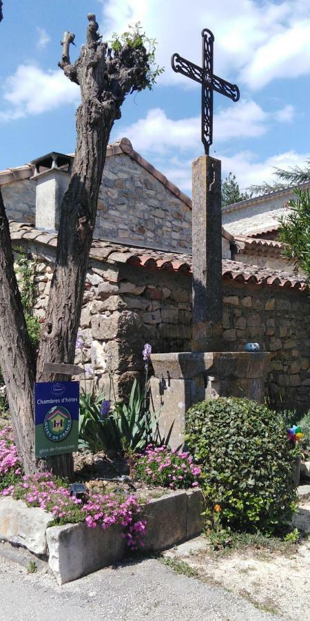 Hotel Les Monteils Grospierres Exteriér fotografie